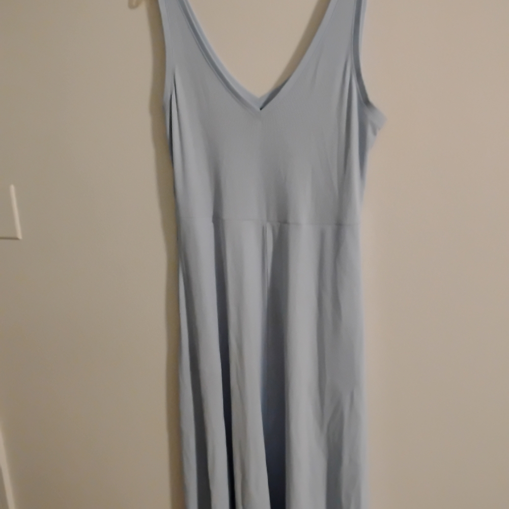 A New Day Light Blue Midi Dress